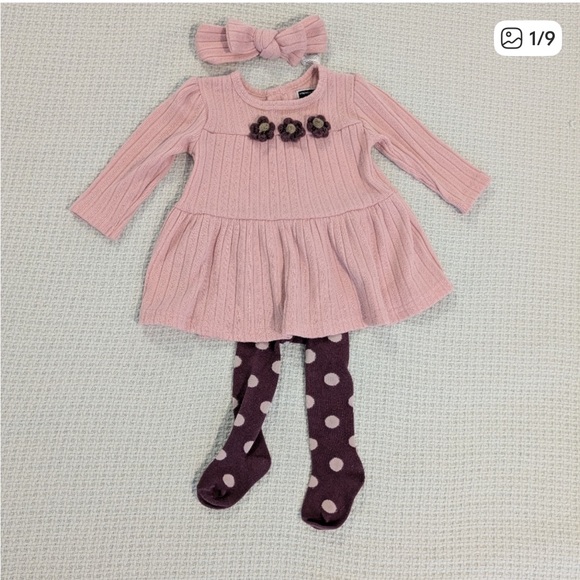 Cute French Connection Baby 3-piece Set 6-9 Months - Picture 1 of 6